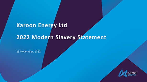 2022 Modern Slavery Statement